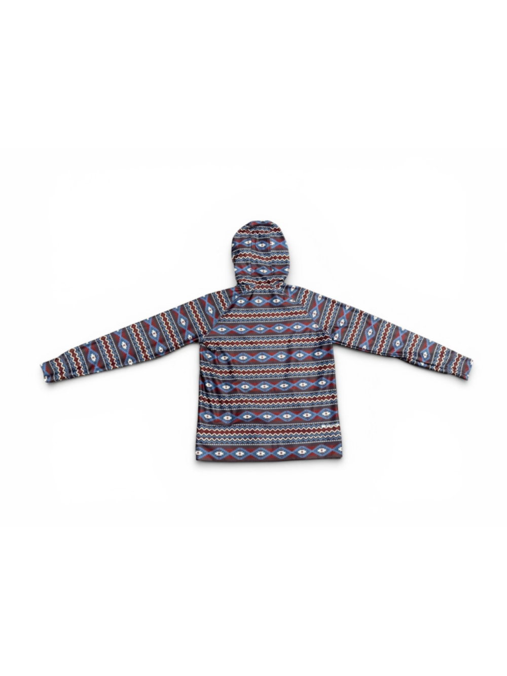 Ariat Women's Cold Series Aztec Southwestern Pullover Hoodie Fleece Lined Size M - Picture 4 of 9